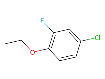 4-Chloro-2-fluorophenetole structure