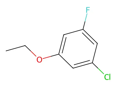 3-Chloro-5-fluorophenethyl alcohol structure