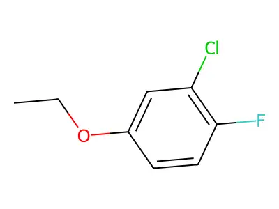3-Chloro-4-fluorophenetole structure