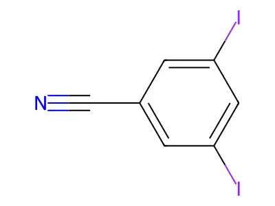 3,5-Diiodobenzonitrile structure