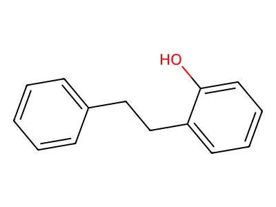 2-(2-Phenylethyl)phenol structure