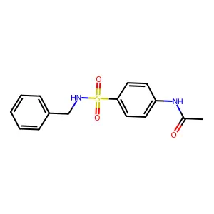 N-[4-(benzylsulfamoyl)phenyl]acetamide structure