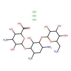 卡那霉素-6'-糖醛酸 structure