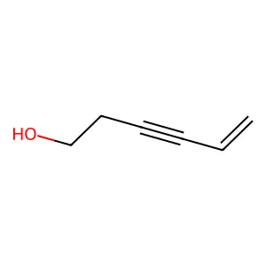 Hex-5-en-3-yn-1-ol structure