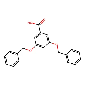 3,5-双(苄氧基)苯甲酸 structure