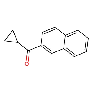 Cyclopropyl(naphthalen-2-yl)methanone structure