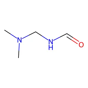 N-[(dimethylamino)methyl]formamide structure