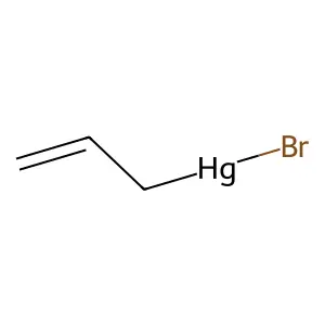 Mercury, bromo-2-propenyl- structure