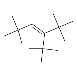 3-Hexene, 2,2,5,5-tetramethyl-3,4-bis(1,1-dimethylethyl)- structure