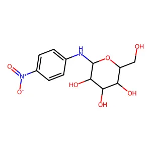 N-(4-Nitrophenyl)hexopyranosylamine structure
