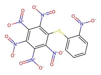Sulfide, bis(trinitrophenyl) structure