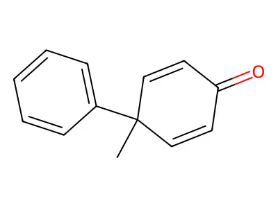 4-Methyl-4-phenyl-2,5-cyclohexadien-1-one structure