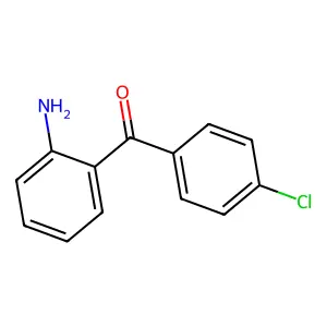 2-Amino-4'-chlorobenzophenone structure