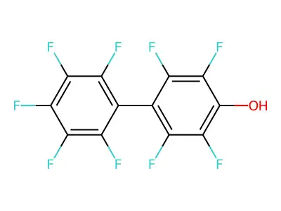 2,3,5,6-Tetrafluoro-4-(pentafluorophenyl)phenol structure