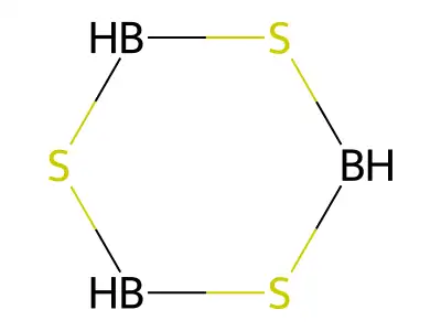 CAS 289-59-8 - B3H3S3 structure