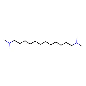 N,N,N',N'-四甲基十二烷-1,12-二胺 structure