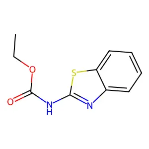 ethyl N-(1,3-benzothiazol-2-yl)carbamate structure