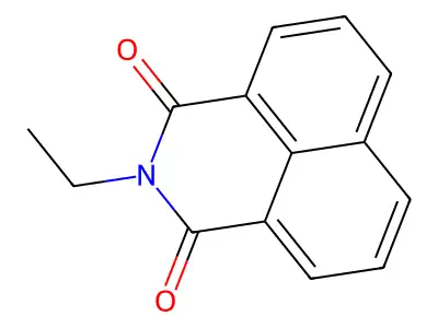 N-Ethyl-1,8-naphthalimide structure