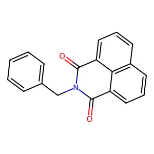 2-Benzyl-1H-benzo(de)isoquinoline-1,3(2H)-dione structure