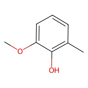 2-Methoxy-6-methylphenol structure