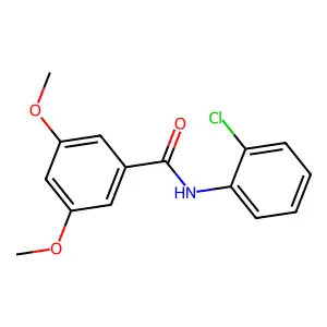 N-(2-chlorophenyl)-3,5-dimethoxybenzamide structure