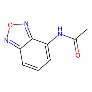 N-(2,1,3-Benzoxadiazol-4-yl)acetamide structure