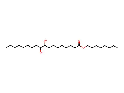 9,10-二羟基十八烷酸辛酯 structure