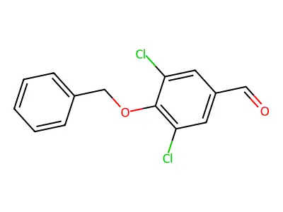 4-(Benzyloxy)-3,5-dichlorobenzaldehyde structure