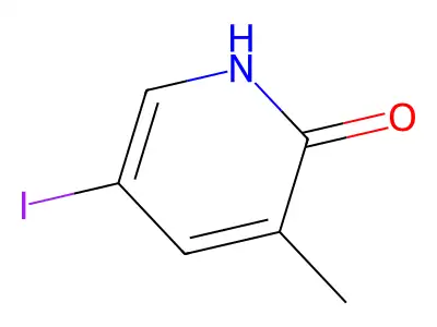 5-Iodo-3-methylpyridin-2-ol structure