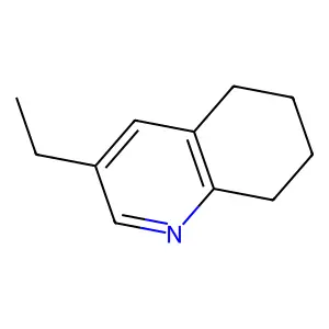3-Ethyl-5,6,7,8-tetrahydroquinoline structure