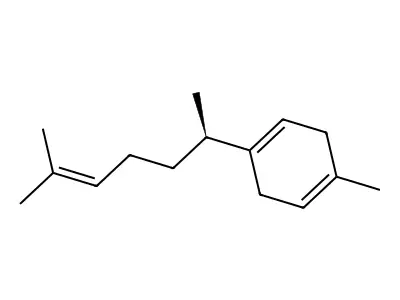 1-Methyl-4-(6-methylhept-6-en-2-yl)cyclohexa-1,4-diene structure