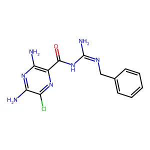 Benzamil structure