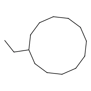 Ethylcyclododecane structure