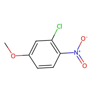2-Chloro-4-methoxy-1-nitrobenzene structure