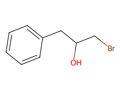 1-Bromo-3-phenylpropan-2-ol structure