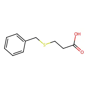 3-Benzylthiopropionic acid structure