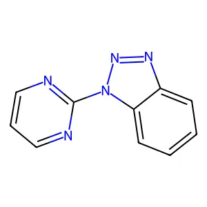 1-(Pyrimidin-2-yl)-1H-1,2,3-benzotriazole structure
