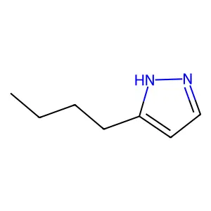 Pyrazole, 3-butyl- structure