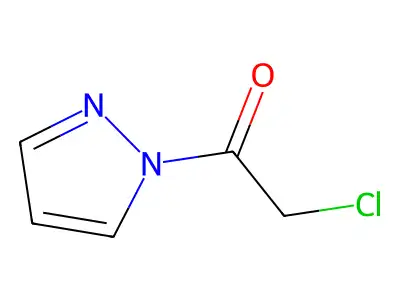 2-Chloro-1-pyrazol-1-yl-ethanone structure