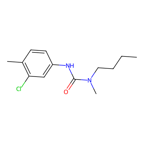 1-Butyl-3-(3-chloro-4-methylphenyl)-1-methylurea structure