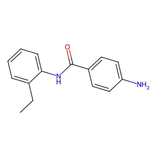 4-amino-N-(2-ethylphenyl)benzamide structure