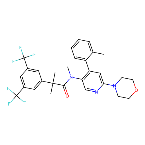 Befetupitant structure