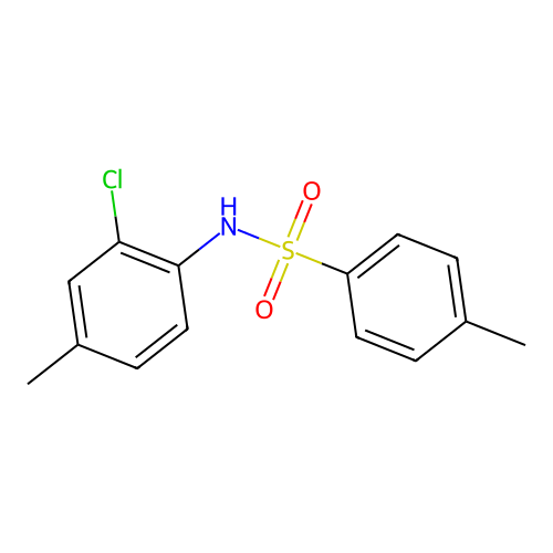 N-(2-Chloro-4-methylphenyl)-4-methylbenzenesulfonamide structure
