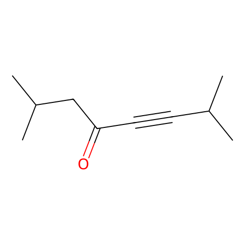 5-Octyn-4-one, 2,7-dimethyl- structure