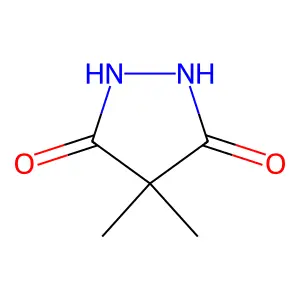 4,4-Dimethylpyrazolidine-3,5-dione structure