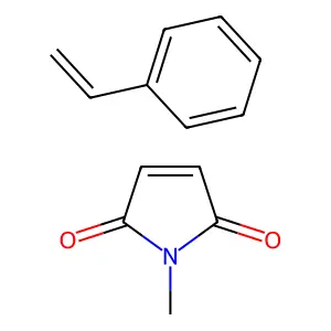 1-Methylpyrrole-2,5-dione; styrene structure