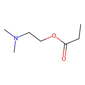 2-(Dimethylamino)ethyl propionate structure