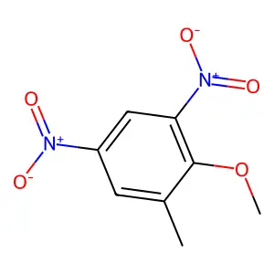 2-Methoxy-1-methyl-3,5-dinitrobenzene structure