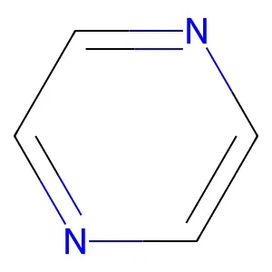 吡嗪 structure