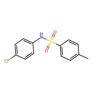 N-(4-氯苯基)-4-甲基苯磺酰胺 structure